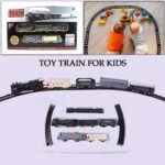 Toy Train Set for Kids, Battery Operated Train with Track Set