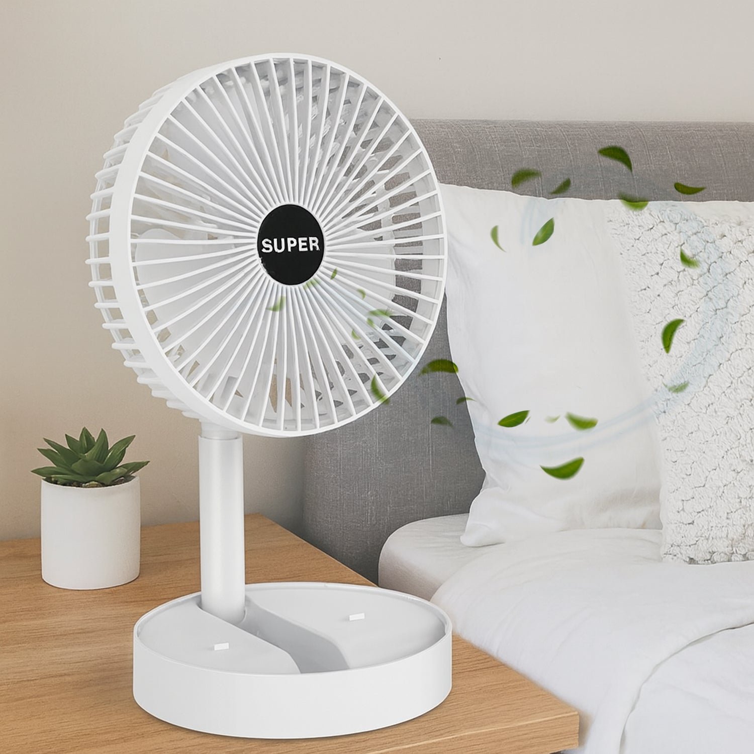 02_fan.jpg Portable Foldable Table Fan (1 Pc) - Image 1
